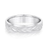 6mm Standard Weight Mens Band – Radiant Lab Diamond Men's Band in 18K Gold | Just Brilliant