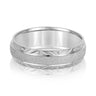 6mm Standard Weight Mens Band – Radiant Lab Diamond Men's Band in 18K Gold | Just Brilliant