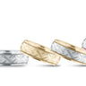 7mm Standard Weight Mens Band – Radiant Lab Diamond Men's Band in 18K Gold | Just Brilliant