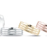6mm Standard Weight Mens Band – Radiant Lab Diamond Men's Band in 18K Gold | Just Brilliant