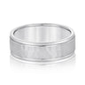 6mm Standard Weight Mens Band – Radiant Lab Diamond Men's Band in 18K Gold | Just Brilliant