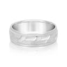 6mm Standard Weight Mens Band – Radiant Lab Diamond Men's Band in 18K Gold | Just Brilliant