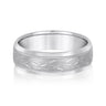 6mm Standard Weight Mens Band – Radiant Lab Diamond Men's Band in 18K Gold | Just Brilliant