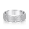 6mm Standard Weight Mens Band – Radiant Lab Diamond Men's Band in 18K Gold | Just Brilliant