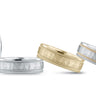 7mm Standard Weight Mens Band – Radiant Lab Diamond Men's Band in 18K Gold | Just Brilliant