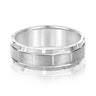 6mm Standard Weight Mens Band – Radiant Lab Diamond Men's Band in 18K Gold | Just Brilliant