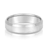 6mm Standard Weight Mens Band – Radiant Lab Diamond Men's Band in 18K Gold | Just Brilliant