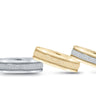 6mm Standard Weight Mens Band – Radiant Lab Diamond Men's Band in 18K Gold | Just Brilliant