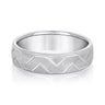 6mm Standard Weight Mens Band – Radiant Lab Diamond Men's Band in 18K Gold | Just Brilliant