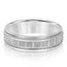 6mm Standard Weight Mens Band – Radiant Lab Diamond Men's Band in 18K Gold | Just Brilliant