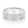 6mm Standard Weight Mens Band – Radiant Lab Diamond Men's Band in 18K Gold | Just Brilliant
