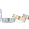 6mm Standard Weight Mens Band – Radiant Lab Diamond Men's Band in 18K Gold | Just Brilliant