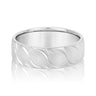 6mm Standard Weight Mens Band – Radiant Lab Diamond Men's Band in 18K Gold | Just Brilliant