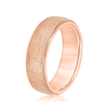 6mm Standard Weight Mens Band – Lab Diamond Men's Band in 18K Gold | Just Brilliant – lifestyle view