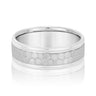 6mm Standard Weight Mens Band – Radiant Lab Diamond Men's Band in 18K Gold | Just Brilliant