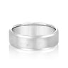 6mm Standard Weight Mens Band – Radiant Lab Diamond Men's Band in 18K Gold | Just Brilliant