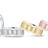 6mm Standard Weight Mens Band – Radiant Lab Diamond Men's Band in 18K Gold | Just Brilliant