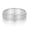 6mm Standard Weight Mens Band – Radiant Lab Diamond Men's Band in 18K Gold | Just Brilliant