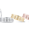 6mm Standard Weight Mens Band – Radiant Lab Diamond Men's Band in 18K Gold | Just Brilliant