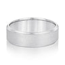 6mm Standard Weight Mens Band – Radiant Lab Diamond Men's Band in 18K Gold | Just Brilliant