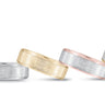 7mm Standard Weight Mens Band – Radiant Lab Diamond Men's Band in 18K Gold | Just Brilliant