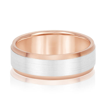 7mm Standard Weight Mens Band – Lab Diamond Men's Band in 18K Gold | Just Brilliant – view 13