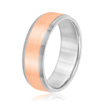 7mm Standard Weight Mens Band – Lab Diamond Men's Band in 18K Gold | Just Brilliant – view 8
