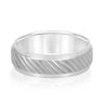 7mm Standard Weight Mens Band – Radiant Lab Diamond Men's Band in 18K Gold | Just Brilliant