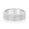 6mm Standard Weight Mens Band – Radiant Lab Diamond Men's Band in 18K Gold | Just Brilliant