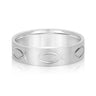 6mm Standard Weight Mens Band – Radiant Lab Diamond Men's Band in 18K Gold | Just Brilliant