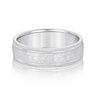 6mm Standard Weight Mens Band – Radiant Lab Diamond Men's Band in 18K Gold | Just Brilliant