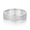 6mm Standard Weight Mens Band – Radiant Lab Diamond Men's Band in 18K Gold | Just Brilliant
