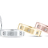 6mm Heavy Weight Mens Band with Diamond – Radiant Lab Diamond Men's Band in 18K Gold | Just Brilliant