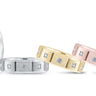 6mm Heavy Weight Mens Band with Diamond – Radiant Lab Diamond Men's Band in 18K Gold | Just Brilliant