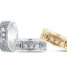Heavy Weight Mens Band – Radiant Lab Diamond Men's Band in 18K Gold | Just Brilliant