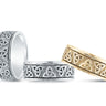 Heavy Weight Mens Band – Radiant Lab Diamond Men's Band in 18K Gold | Just Brilliant