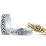 Heavy Weight Mens Band – Radiant Lab Diamond Men's Band in 18K Gold | Just Brilliant