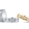 Heavy Weight Mens Band – Radiant Lab Diamond Men's Band in 18K Gold | Just Brilliant