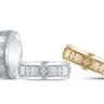 Heavy Weight Mens Band – Radiant Lab Diamond Men's Band in 18K Gold | Just Brilliant