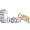 Heavy Weight Mens Band – Radiant Lab Diamond Men's Band in 18K Gold | Just Brilliant