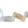 8mm Heavy Weight Mens Band – Radiant Lab Diamond Men's Band in 18K Gold | Just Brilliant