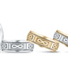 7mm Heavy Weight Mens Band – Radiant Lab Diamond Men's Band in 18K Gold | Just Brilliant