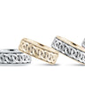 8mm Heavy Weight Mens Band – Radiant Lab Diamond Men's Band in 18K Gold | Just Brilliant