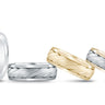 7mm Heavy Weight Mens Band – Radiant Lab Diamond Men's Band in 18K Gold | Just Brilliant