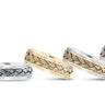7mm Heavy Weight Mens Band – Radiant Lab Diamond Men's Band in 18K Gold | Just Brilliant