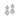 Royal Princess Earrings by Just Brilliant – 5.8ct princess-cut lab diamond earrings in 18K white gold