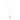 Sunset Glow Necklace by Just Brilliant – 2.5ct yellow lab diamond halo necklace in 18K white gold