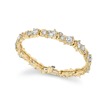 Unity Bracelet in 18K Yellow Gold — upright view