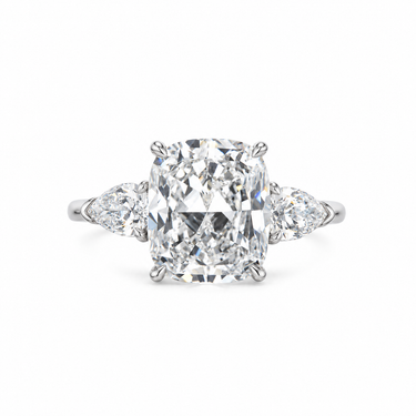 Coussin Éternel Diamond Ring by Just Brilliant — front view