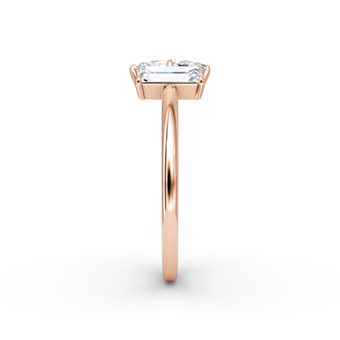Just Brilliant Duo Cuff — 18K Rose Gold, side